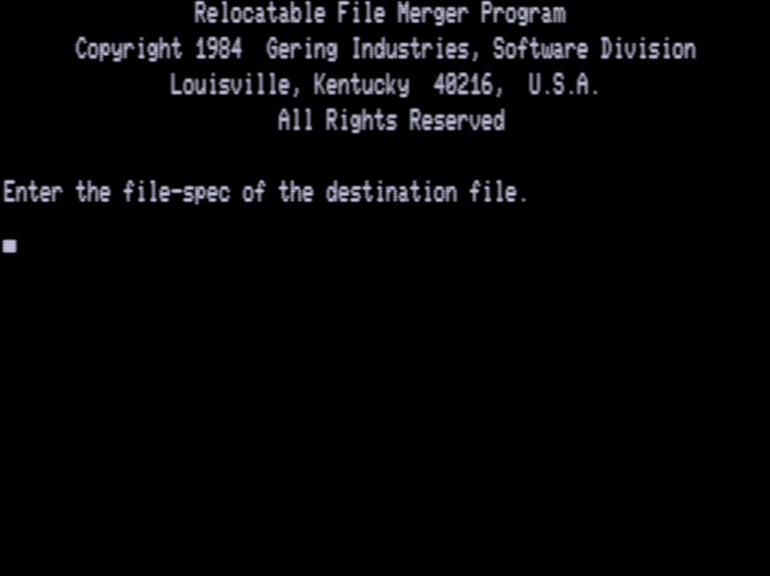 Screen shot